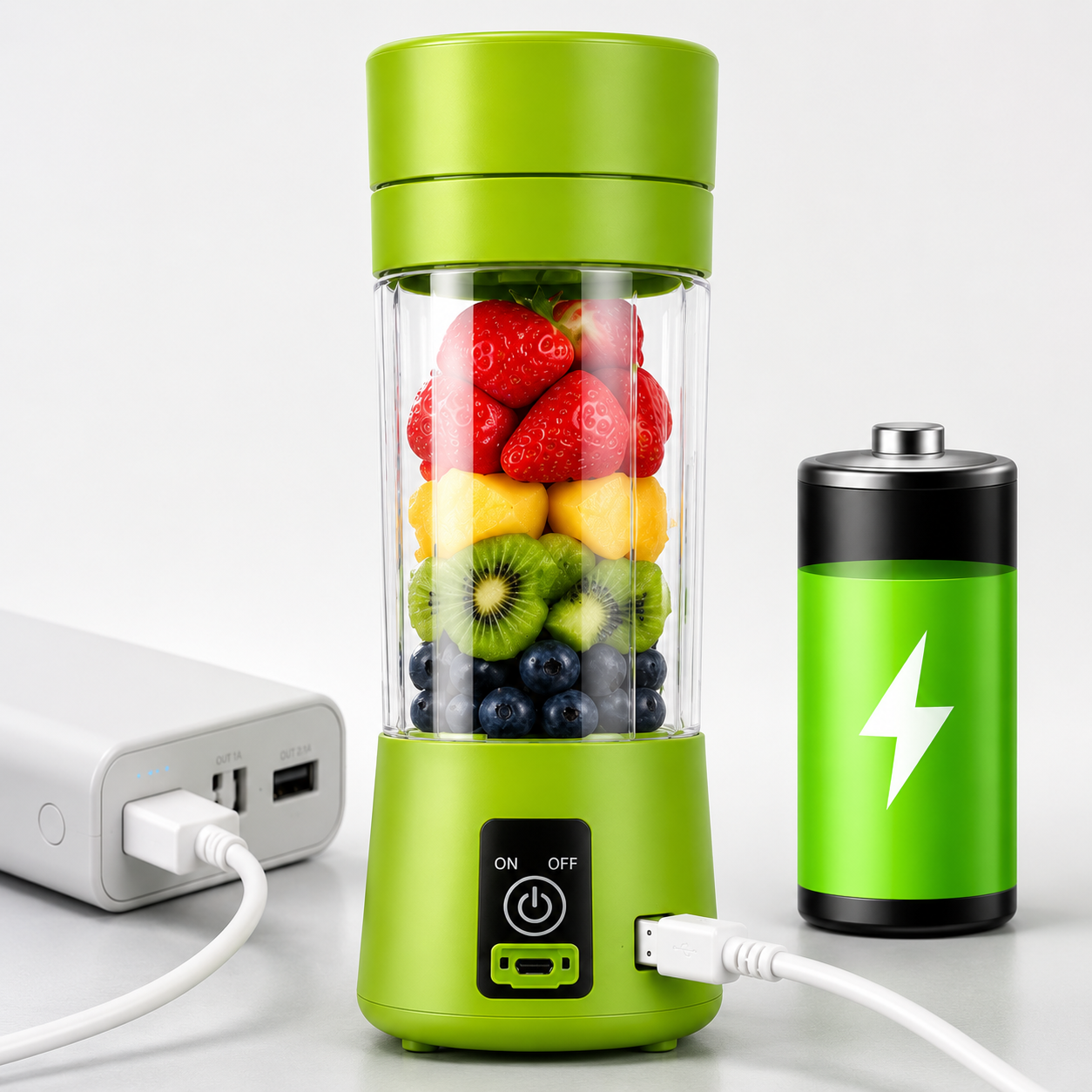 Zeekar Mart Ultra-Blend Portable Mini Juicer