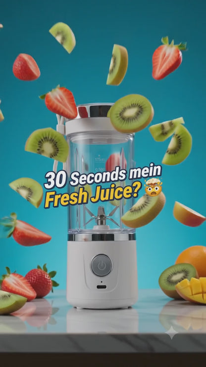 Zeekar Mart Ultra-Blend Portable Mini Juicer